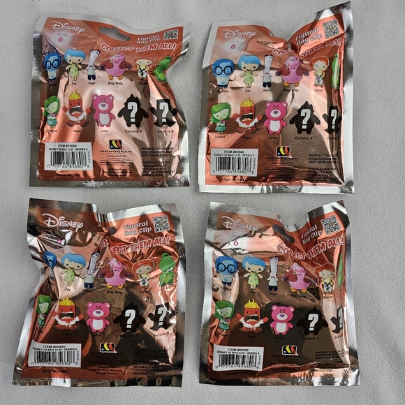 (4) Disney Figural Bag Clip Blind Bag - Series 6 - Picture 5 of 7